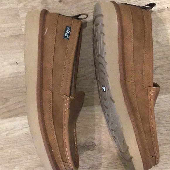 Bass men’s synthetic upper casual slip on loafers shoes size 9 preowned not worn - Picture 4 of 7